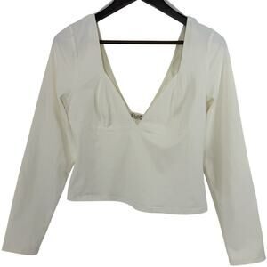 Intimately Free People Deep V Top XL